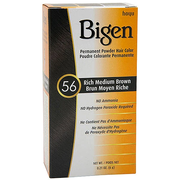 Bigen Powder Hair Color 56 Rech Medium Brown 1 Bigen Powder Hair Color 56 Rech Medium Brown