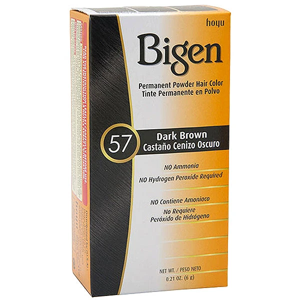 Bigen Powder Hair Color 57 Dark Brown 1 Bigen Powder Hair Color 57 Dark Brown