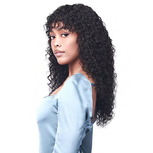 Bobbi Boss 100% Unprocessed Human Hair Wet & Wavy Wig - MH1397 CAROLINA 2 Bobbi Boss 100% Unprocessed Human Hair Wet & Wavy Wig - MH1397 CAROLINA - Image 2