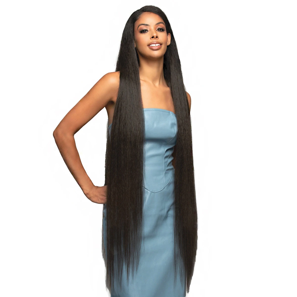 Bobbi Boss Miss Origin Human Hair Blend V Part Wig - MOV001 MARLOWE 1 Bobbi Boss Miss Origin Human Hair Blend V Part Wig - MOV001 MARLOWE