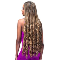 Bobbi Boss Synthetic Pre Stretched Braid - 3X FRENCH CURL 28 -Loreal Store bobbi boss pre stretched braid 3x french curl 28 2