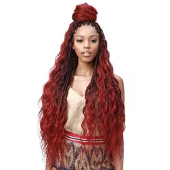 Bobbi Boss Synthetic Pre Feathered Braid - 3X KING TIPS BODY WAVE 28