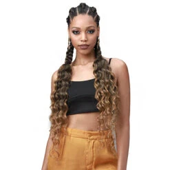 Bobbi Boss Synthetic Pre Stretched Braid - 3X KING TIPS OCEAN WAVE 28 5 Bobbi Boss Synthetic Pre Stretched Braid - 3X KING TIPS OCEAN WAVE 28 -Loreal Store bobbi boss synthetic pre stretched braid 3x king tips ocean wave 28 2
