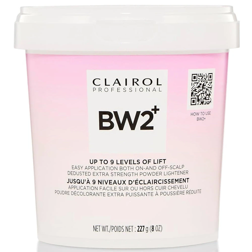 Clairol BW2+ Dedusted Extra Strength Powder Lightener 8oz 1 Clairol BW2+ Dedusted Extra Strength Powder Lightener 8oz