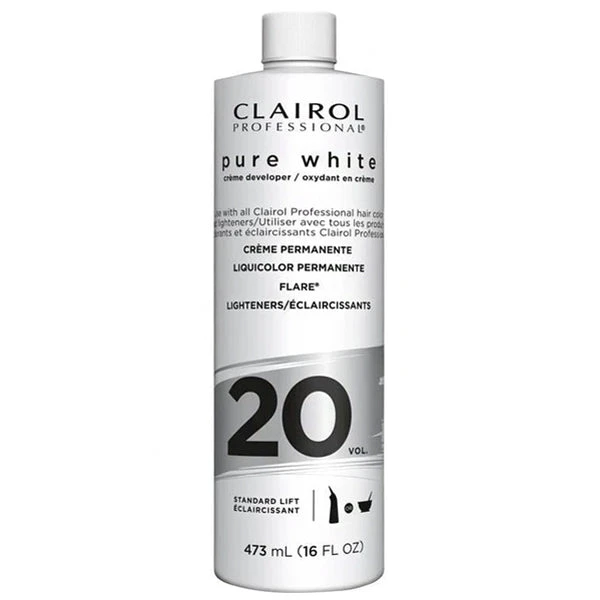 Clairol Soy4Plex Pure White Creme Developer 20 16oz 1 Clairol Soy4Plex Pure White Creme Developer 20 16oz