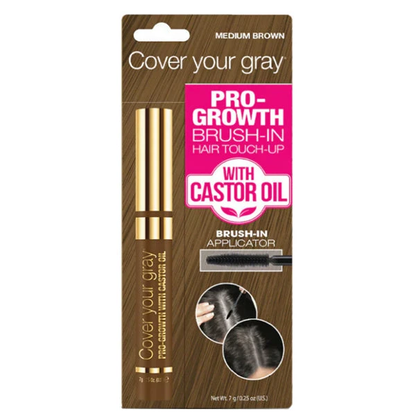 Cover Your Gray Pro-Growth Brush-in Hair Touch-up With Castor Oil 0.25oz 3 Cover Your Gray Pro-Growth Brush-in Hair Touch-up With Castor Oil 0.25oz - Image 3
