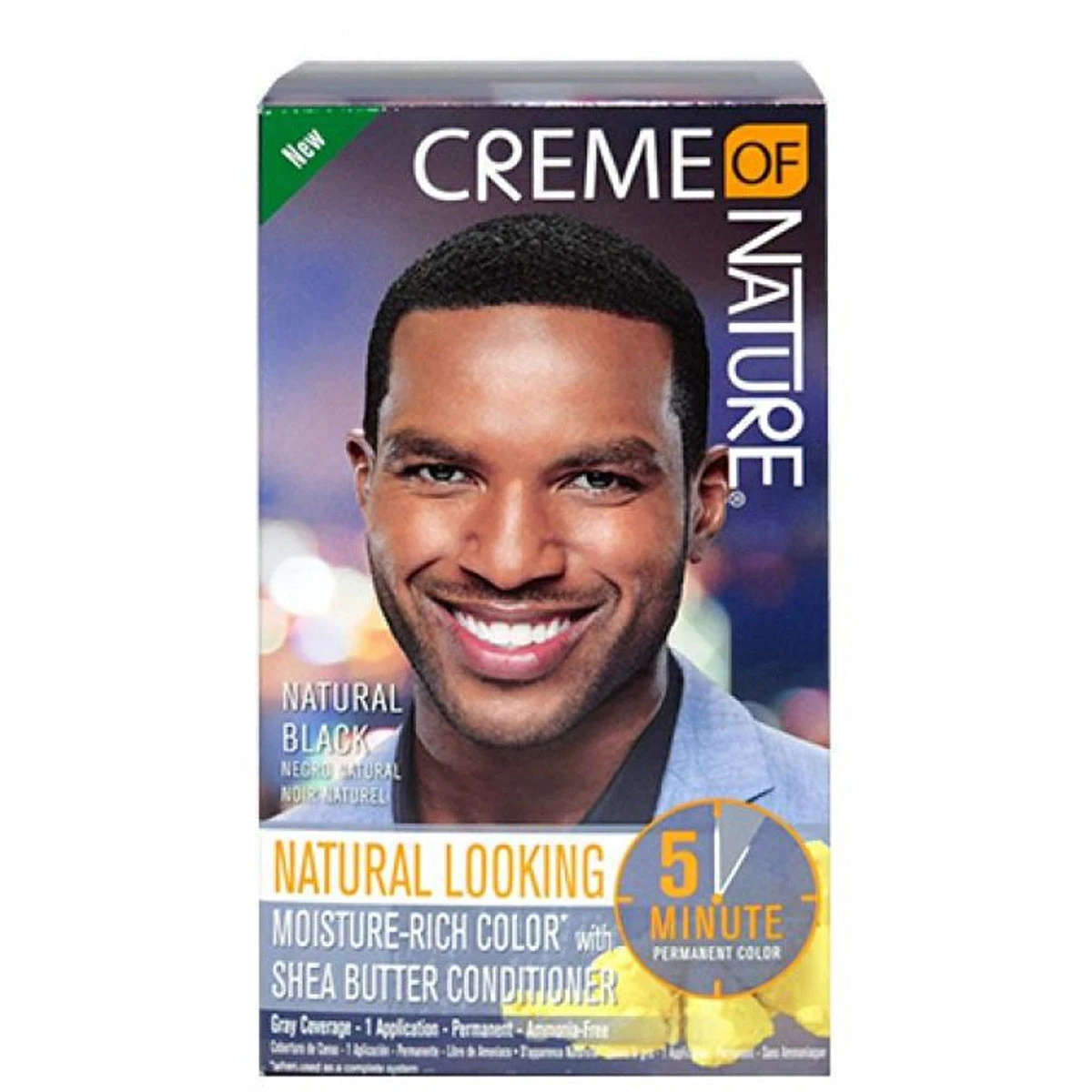 Creme Of Nature Natural Looking Moisture-Rich Hair Color 1 Creme Of Nature Natural Looking Moisture-Rich Hair Color