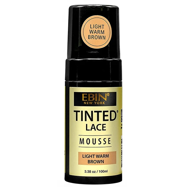 Ebin New York Tinted Lace Mousse 3.38oz 4 Ebin New York Tinted Lace Mousse 3.38oz - Image 4