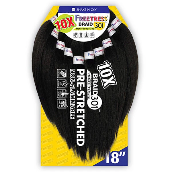 Freetress Synthetic Braid - 10X BRAID 301 18 1 Freetress Synthetic Braid - 10X BRAID 301 18
