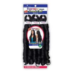 Freetress Synthetic Braid - 3X FRENCH CURL BRAID 22 10 Freetress Synthetic Braid - 3X FRENCH CURL BRAID 22 -Loreal Store freetress synthetic braid 3x french curl braid 22 4