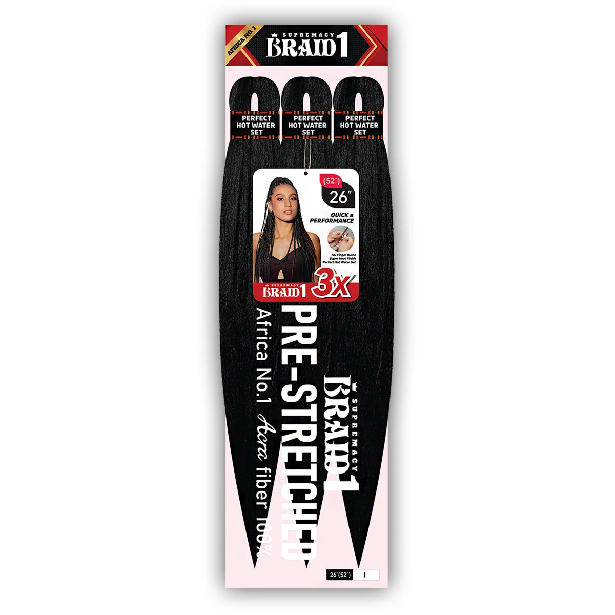 Innocence Synthetic Pre Stretched Braid - 3X BRAID1 26 1 Innocence Synthetic Pre Stretched Braid - 3X BRAID1 26
