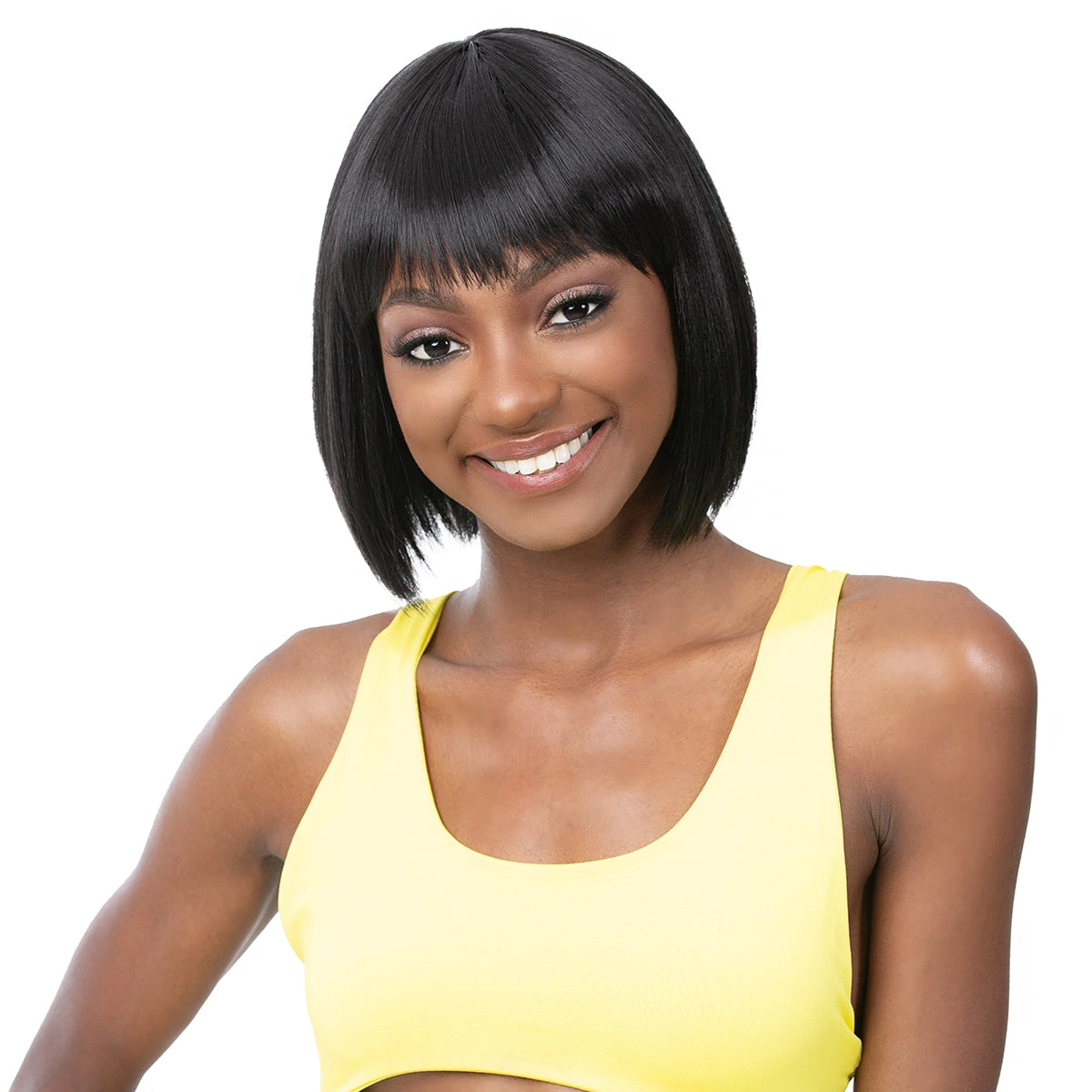 Its A Wig Synthetic Wig - BOB BANG 10 2 Its A Wig Synthetic Wig - BOB BANG 10 - Image 2