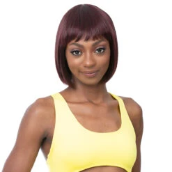 Its A Wig Synthetic Wig - BOB BANG 10