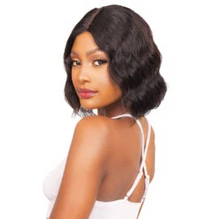 Janet Collection 100% Natural Virgin Remy Human Hair Deep Part Wig - KAMEL -Loreal Store janet collection 100 natural virgin remy human hair deep part wig kamel 3