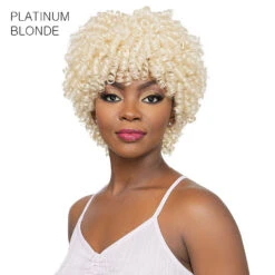Janet Collection Natural Curly Synthetic Hair Wig - AFRO FIBY -Loreal Store janet collection natural curly synthetic hair wig afro fiby 5