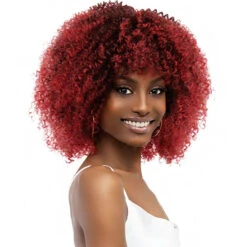 Janet Collection Natural Curly Synthetic Hair Wig - NATURAL AFRO LEON -Loreal Store janet collection natural curly synthetic hair wig natural afro leon 2