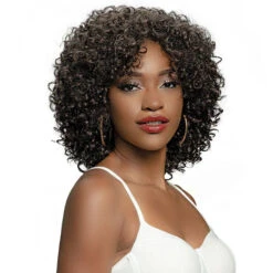 Janet Collection Natural Curly Synthetic Hair Wig - NATURAL KELLEN -Loreal Store janet collection natural curly synthetic hair wig natural kellen 2