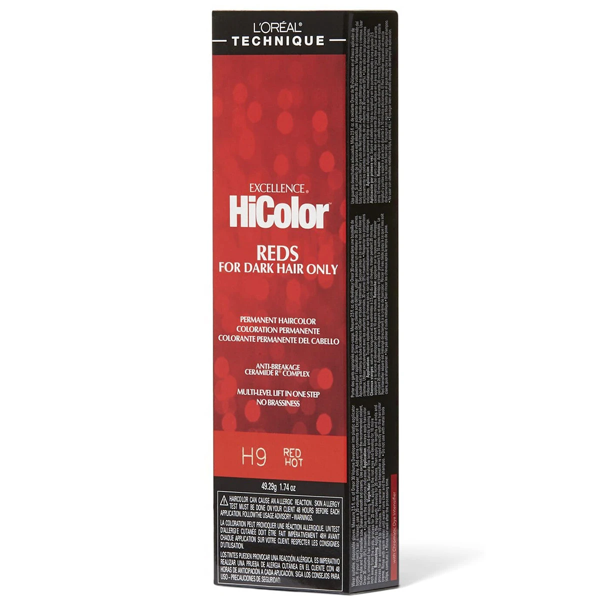 Loreal Excellence HiColor Reds Permanent Hair Color 1.74oz 1 Loreal Excellence HiColor Reds Permanent Hair Color 1.74oz