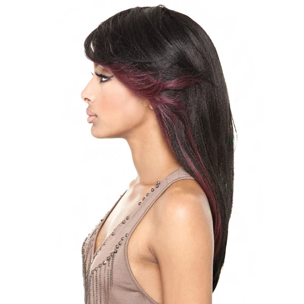 Mane Concept Brown Sugar Human Hair Blend Full Wig - BS110 6 Mane Concept Brown Sugar Human Hair Blend Full Wig - BS110 - Image 6