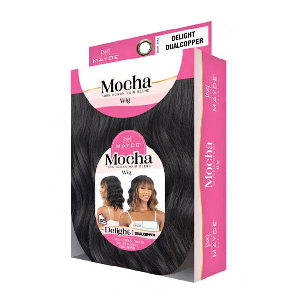 Mayde Beauty Human Hair Blend Mocha Wig - DELIGHT 13 Mayde Beauty Human Hair Blend Mocha Wig - DELIGHT - Image 13