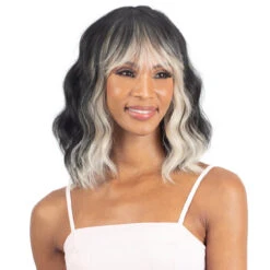 Mayde Beauty Human Hair Blend Mocha Wig - DELIGHT 21 Mayde Beauty Human Hair Blend Mocha Wig - DELIGHT -Loreal Store mayde beauty human hair blend mocha wig delight 8