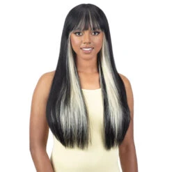 Mayde Beauty Human Hair Blend Mocha Wig - DIVINE -Loreal Store mayde beauty human hair blend mocha wig divine 6