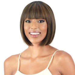 Mayde Beauty Human Hair Blend Mocha Wig - PEACH 11 Mayde Beauty Human Hair Blend Mocha Wig - PEACH -Loreal Store mayde beauty human hair blend mocha wig peach 2