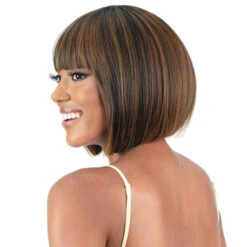 Mayde Beauty Human Hair Blend Mocha Wig - PEACH 13 Mayde Beauty Human Hair Blend Mocha Wig - PEACH -Loreal Store mayde beauty human hair blend mocha wig peach 4