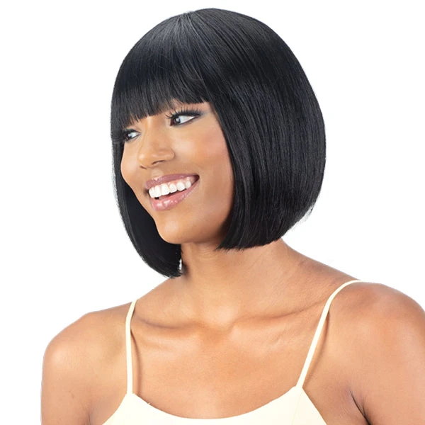 Mayde Beauty Human Hair Blend Mocha Wig - PEACH 6 Mayde Beauty Human Hair Blend Mocha Wig - PEACH - Image 6