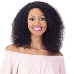 Mayde Beauty 100% Human Hair Wet & Wavy Invisible Lace Part Wig - BOHEMIAN CURL 18