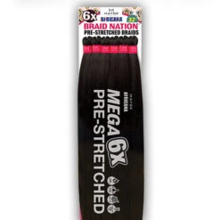 Mayde Beauty Synthetic Pre Stretched Braid - 6X BRAID NATION 32