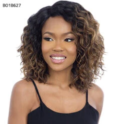 Mayde Beauty Synthetic Invisible 5 Inch Lace Part Wig - BECCA -Loreal Store mayde beauty synthetic invisible 5 inch lace part wig becca 2