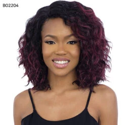 Mayde Beauty Synthetic Invisible 5 Inch Lace Part Wig - BECCA -Loreal Store mayde beauty synthetic invisible 5 inch lace part wig becca 3