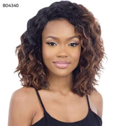 Mayde Beauty Synthetic Invisible 5 Inch Lace Part Wig - BECCA -Loreal Store mayde beauty synthetic invisible 5 inch lace part wig becca 5