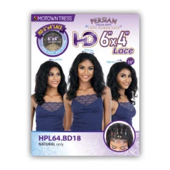 Motown Tress Persian 100% Virgin Remy Human Hair 6x4 HD Lace Wig - HPL64 BD18 9 Motown Tress Persian 100% Virgin Remy Human Hair 6x4 HD Lace Wig - HPL64 BD18 -Loreal Store motown tress 100 persian virgin remy hair 6x4 hd lace wig hpl64 bd18 4