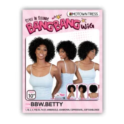 Motown Tress Bangbang Synthetic Hair Wig - BBW BETTY -Loreal Store motown tress bangbang wig bbw betty 4
