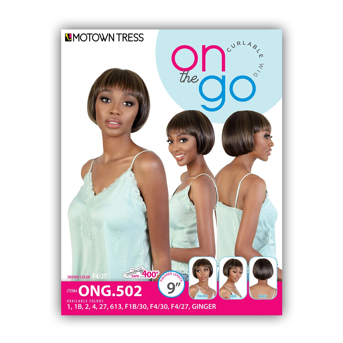 Motown Tress On The Go Synthetic Hair Wig - ONG 502 5 Motown Tress On The Go Synthetic Hair Wig - ONG 502 - Image 5