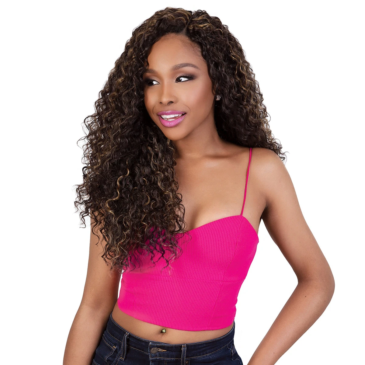 Motown Tress Salon Touch Synthetic Hair Glueless Lace Part Wig - DP FANTASY 2 Motown Tress Salon Touch Synthetic Hair Glueless Lace Part Wig - DP FANTASY - Image 2