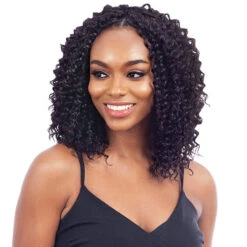 Naked 100% Human Hair Crochet Braid - PRE LOOP TYPE DEEP CURL 8