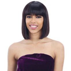 Naked 100% Unprocessed Brazilian Natural Human Hair Premium Wig - MIA
