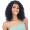 Naked Nature 100% Brazilian WET & WAVY Natural Hair Lace Part Wig - DEEP WAVE 18