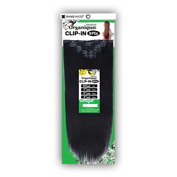Organique Mastermix Clip In Extension - STRAIGHT 20 (9pcs) 1 Organique Mastermix Clip In Extension - STRAIGHT 20 (9pcs)