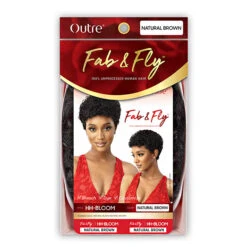 Outre 100% Human Hair Fab & Fly Wig - HH BLOOM 9 Outre 100% Human Hair Fab & Fly Wig - HH BLOOM -Loreal Store outre 100 human hair fab fly wig hh bloom 4