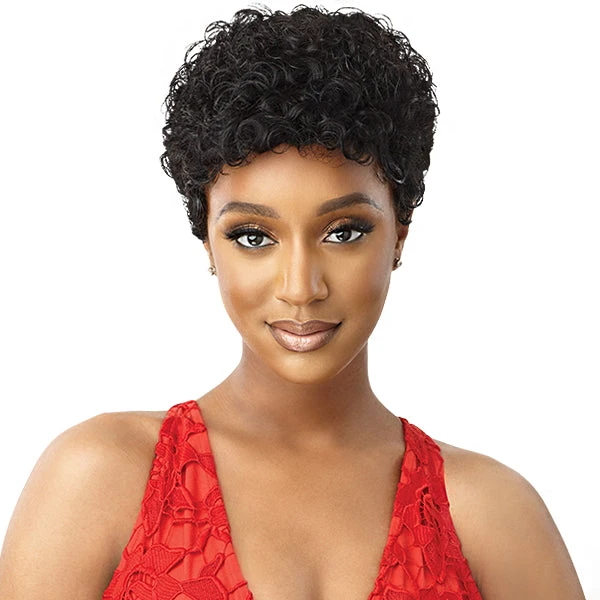 Outre 100% Human Hair Fab & Fly Wig - HH BLOOM 1 Outre 100% Human Hair Fab & Fly Wig - HH BLOOM