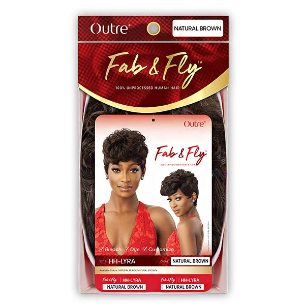 Outre 100% Human Hair Fab & Fly Wig - HH LYRA 6 Outre 100% Human Hair Fab & Fly Wig - HH LYRA - Image 6