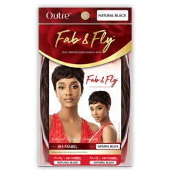 Outre 100% Human Hair Fab & Fly Wig - HH MABEL -Loreal Store outre 100 human hair fab fly wig hh mabel 4