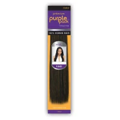 Outre 100% Human Hair Weave - PURPLE PACK YAKI 20