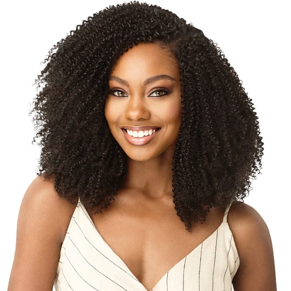 Outre Big Beautiful Hair Human Hair Blend Clip In - 4C COILY FRO 10 1 Outre Big Beautiful Hair Human Hair Blend Clip In - 4C COILY FRO 10