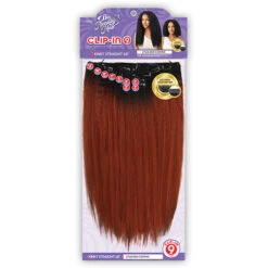 Outre Big Beautiful Hair Human Hair Blend Clip In - KINKY STRAIGHT 18 7 Outre Big Beautiful Hair Human Hair Blend Clip In - KINKY STRAIGHT 18 -Loreal Store outre big beautiful hair human hair blend clip in kinky straight 18 3