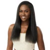 Outre Big Beautiful Hair Human Hair Blend Clip In - NATURAL YAKI 18